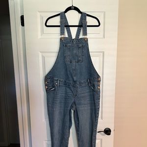Isabel Maternity Denim Overalls